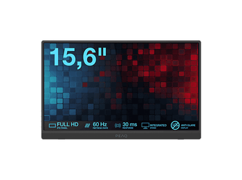Monitor portátil - PEAQ PMO P150-FFK, 15.6