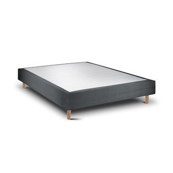 Base De Cama Rígida 20 Milano  Anthacite Redonda 200 X 135 Cm