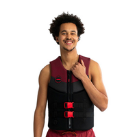chaleco salvavidas jobe neoprene rojo