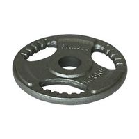 disco hierro con agarre - 15kg - color gris