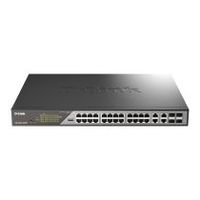 d-link dss-200g-28mp switch gestionado l2 gigabit ethernet 101001000 energaa sobre ethernet poe 1u gris