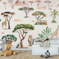 papel pintado panoramico serengeti