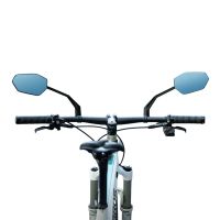 espejo retrovisor ajustable rockbros 360 para bicicleta hd con amplio campo de visionespejo de bicicleta resistente a
