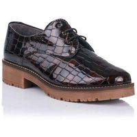 pitillos zapatos mujer blucher de piel charol coco para mujer