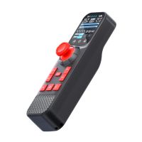 hotrc ds800 24ghz 8ch fhss transmisor de radio con pantalla tactil de 2 pulgadas y receptor f-08a para modelos de coche