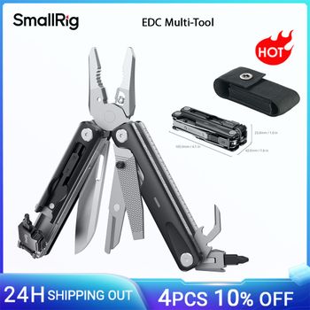 Kit multiherramientas plegable SmallRig 16 en 1 para cámara DSLR Universal con llaves Allen llave plana cuchillo tijeras alicates de archivo -5294