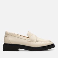 clarks womens splend edge leather loafers - uk 5