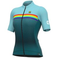 ale womens pr-s bridge short sleeve jersey - s - green