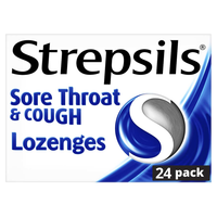 strepsils sore throat and cough lozenges