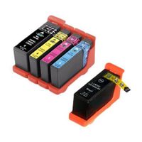 compatible multipack lexmark intuition s508 printer ink cartridges 5 pack -14n0476e
