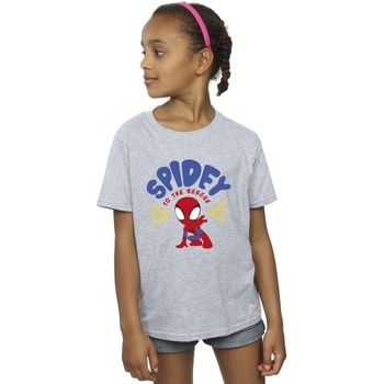 Marvel Camiseta Spidey And His Amazing Friends Rescue para niña