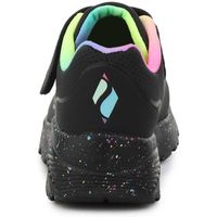 skechers deportivas moda uno lite - rainbow specks 310457-bkmt para nina