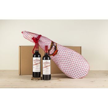 Pack Gourmet Con Paleta Duroc Y Vino Tinto Viña Cumbrero