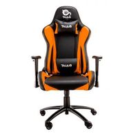 talius silla lizard gaming blackorange 2d butterfly base metal ruedas 60mm nylon