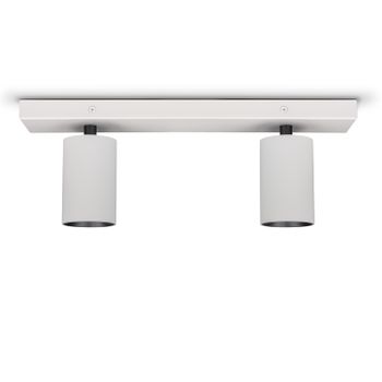Lámpara de pared y techo Vito blanco