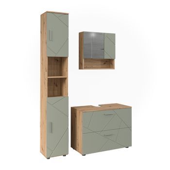 Juego De Muebles De Baño De 3 Piezas Irma 3 Partes Vicco