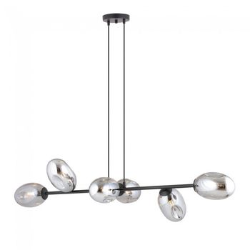 Lámpara colgante bimala grafito (6 luces)