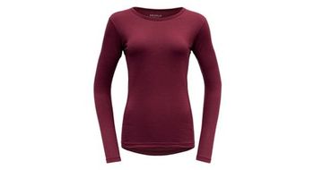 Ropa interior de manga larga devold breeze merino 150 rojo