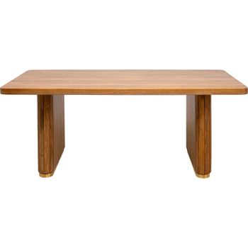 Mesa de comedor grace 180x90cm moderna de madera de mango 180x90 cm