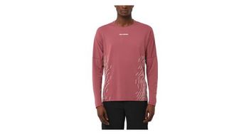 Maillot de manga larga salomon sense aero graphic hombre rojo