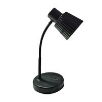bel air home - lampara de escritorio dallas  metal altura 40cm base 15cm  interruptor onoff ideal oficina y mesita noche  e-27
