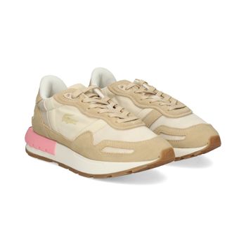 Lacoste Zapatillas Mujer - Beige Talla 6.5
