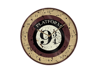reloj - sherwood harry potter anden 9 y 34 25 cm multicolor