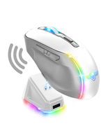 spirit of gamer raton inalambrico elite m50 blanco