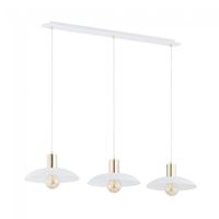 lampara de techo cima blanco 3 luces