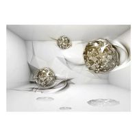 papel pintado 3d - abstract diamonds 250x175 cm
