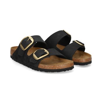 Birkenstock Sandalias Planas Mujer - Negro Talla 37n