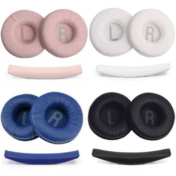 Almohadillas de repuesto para JBL T450BT, T500BT, Tune600, 660, 510BT, almohadillas para los oídos, fundas para auriculares, diadema superior, 70mm, 1 par