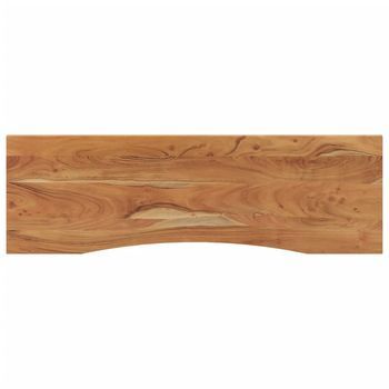 Tablero De Escritorio Rectangular Madera Acacia 140x50x2,5 Cm Vidaxl
