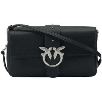 Pinko Bolso Bolso de mano Love One Slouchy Zip Classic V Negro para mujer