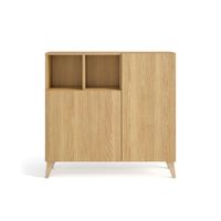 zapatero melamina roble dorado 87x90x27 cm