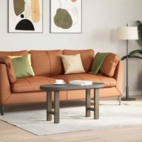patas para mesapierna de mesa de centro de acero natural 2 uds 28x42-43 cm
