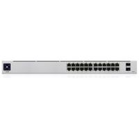 ubiquiti unifi 24-port poe gestionado l2l3 gigabit ethernet 101001000 energaa sobre ethernet poe 1u plata