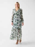 vestido largo floral