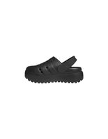 chanclas adidas adilette clog platform mujer negro