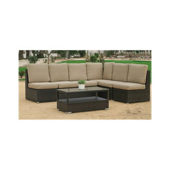 Mesa Centro Para Terraza Jardín Resistente Y Elegante