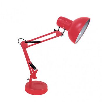 FABRILAMP Flexo Articulable de sobremesa RUTILO Rojo 57x39x15 Cm