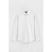 polo club camisa manga larga block poplin io para hombre