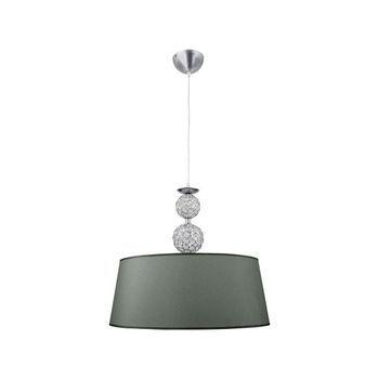 Lámpara De Techo Kegan Lumit 60w Altura Regulable Plata Ø54 Cm