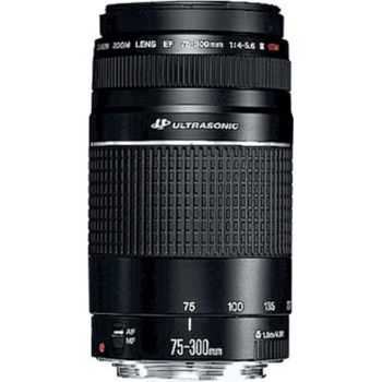 Objetivo Canon EF 75-300mm f/4-5.6 III USM Telefoto Montura EF Sin Estabilización