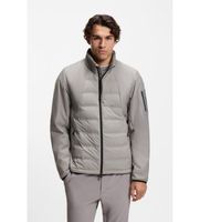 boss para hombre 50552084 chaqueta repelente al agua con relleno de plumon gris l casual poliester manga larga