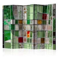 biombo - emerald stained glass ii 225x172 cm