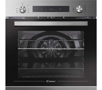 CANDY FCP602X E0E/E Electric Smart Oven - Stainless Steel & Black, Stainless Steel