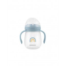 Taza con boquilla de silicona 240ml Stripy Friends