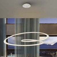 lampara colgante led looping 54w