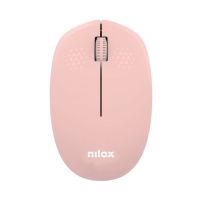 nilox mxmowi4014 raton inalambrico 1000dpi rosa
